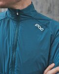 POC Winddichte Fahrradjacke - PRO THERMAL - Blau