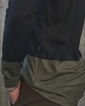 POC Langarm Fahrradtrikot für den Sommer - MTB PURE - Grün/Schwarz