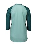 POC Kurzarm Fahrradtrikot - MTB PURE 3/4 LADY - Blau/Hellblau