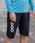 POC Fahrradshorts ohne Träger - GUARDIAN AIR - Schwarz