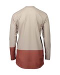 POC Langarm Fahrradtrikot für den Sommer - MTB PURE LADY - Beige