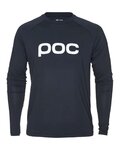 POC Langarm Fahrradtrikot für den Sommer - REFORM ENDURO - Schwarz