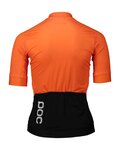 POC Kurzarm Fahrradtrikot - ESSENTIAL ROAD LADY - Orange/Schwarz