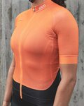 POC Kurzarm Fahrradtrikot - ESSENTIAL ROAD LADY - Orange/Schwarz