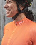 POC Kurzarm Fahrradtrikot - ESSENTIAL ROAD LADY - Orange/Schwarz
