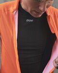 POC Langarm Fahrradtrikot für den Sommer - ESSENTIAL ROAD - Orange/Schwarz