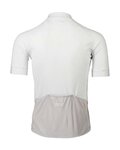 POC Kurzarm Fahrradtrikot - ESSENTIAL ROAD LOGO - Weiß/Grau