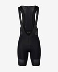 POC Kurze Fahrradhose mit Trägern - ESSENTIAL ROAD VPDS - Schwarz