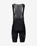 POC Kurze Fahrradhose mit Trägern - PURE VPDS - Schwarz