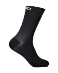 POC Klassische Fahrradsocken - LITHE MTB - Schwarz