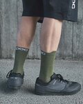 POC Klassische Fahrradsocken - LITHE MTB - Grün