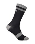 POC Klassische Fahrradsocken - LURE MTB - Grau/Schwarz