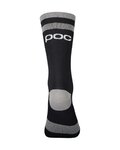 POC Klassische Fahrradsocken - LURE MTB - Grau/Schwarz