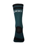 POC Klassische Fahrradsocken - LURE MTB - Blau/Schwarz