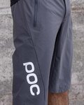 POC Fahrradshorts ohne Träger - ESSENTIAL ENDURO - Grau