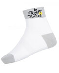 BONAVELO Klassische Fahrradsocken - TOUR DE FRANCE  - Weiß