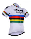 Kurzarm Fahrradtrikot - BORA UCI 2017 - mehrfarbig/Weiß