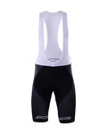 BONAVELO Kurze Fahrradhose mit Trägern - LOTTO 2017 - Schwarz