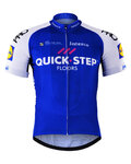 BONAVELO Kurzarm Fahrradtrikot - QUICKSTEP 2017 - Blau/Weiß