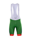 BONAVELO Kurze Fahrradhose mit Trägern - BARDIANI 2017 - Grün