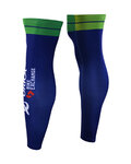 BONAVELO Fahrrad-Beinwärmer - ORICA 2018 - Blau/Grün