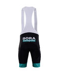 BONAVELO Kurze Fahrradhose mit Trägern - BORA 2018 - Schwarz/Grün