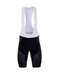 BONAVELO Kurze Fahrradhose mit Trägern - MOVISTAR 2018 - Schwarz