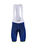 BONAVELO Kurze Fahrradhose mit Trägern - BAHRAIN MERIDA 2018 - Blau