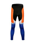 Lange Fahrradhose ohne Träger  - RABOBANK 2012 WNT - Orange/Schwarz/Blau
