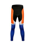 Lange Fahrradhose ohne Träger  - RABOBANK 2012 SUMMER - Schwarz/Blau/Orange