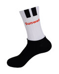 Klassische Fahrradsocken - SUNWEB 2018 - Schwarz/Weiß