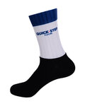 Klassische Fahrradsocken - QUICKSTEP 2018 - Blau/Weiß