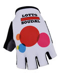 BONAVELO Fingerlose Fahrradhandschuhe - LOTTO 2018 - Rot/Weiß