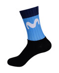 BONAVELO Klassische Fahrradsocken - MOVISTAR 2018 - Blau/Schwarz
