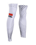 BONAVELO Fahrrad-Beinwärmer - LOTTO SOUDAL 2019 - Weiß