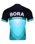 BONAVELO Kurzarm Fahrradtrikot - BORA 2019 - Schwarz/Grün