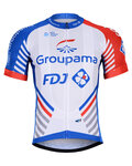 BONAVELO Kurzarm Fahrradtrikot - GROUPAMA FDJ 2019 - Weiß