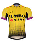 BONAVELO Kurzarm Fahrradtrikot - JUMBO-VISMA 2019 - Gelb