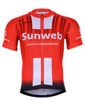 BONAVELO Kurzarm Fahrradtrikot - SUNWEB 2019 - Rot