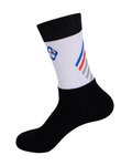BONAVELO Klassische Fahrradsocken - GROUPAMA FDJ 2019 - Schwarz/Weiß