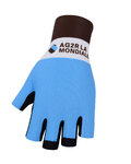 BONAVELO Fingerlose Fahrradhandschuhe - AG2R 2020 - Blau/Weiß/Braun