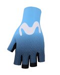 BONAVELO Fingerlose Fahrradhandschuhe - MOVISTAR - Blau