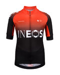 BONAVELO Kurzarm Fahrradtrikot - INEOS 2020 KIDS - Rot/Schwarz