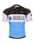 BONAVELO Kurzarm Fahrradtrikot - AG2R 2020 - Weiß/Blau/Braun