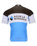 BONAVELO Kurzarm Fahrradtrikot - AG2R 2020 - Weiß/Blau/Braun