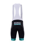 BONAVELO Kurze Fahrradhose mit Trägern - BORA 2020 - Schwarz/Grün