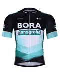 BONAVELO Kurzarm Fahrradtrikot - BORA 2020 - Weiß/Schwarz/Grün