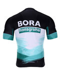 BONAVELO Kurzarm Fahrradtrikot - BORA 2020 - Weiß/Schwarz/Grün