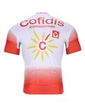 BONAVELO Kurzarm Fahrradtrikot - COFIDIS 2020 - Weiß/Rot