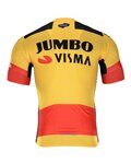 BONAVELO Kurzarm Fahrradtrikot - JUMBO-VISMA 2020 - Gelb/Schwarz